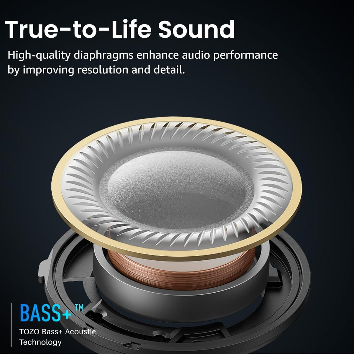 TOZO A1 app offers 32 EQ presets for customizable sound.