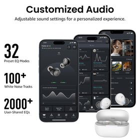 TOZO A1 app with 32 EQ presets for customized sound