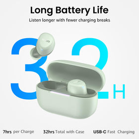 TOZO A1 Bluetooth 5.3 connection ensures fast pairing and stable wireless performance.