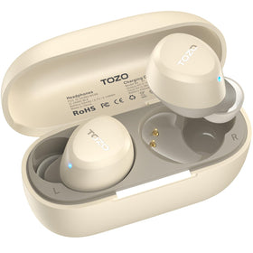 TOZO A1 compact-earbuds-design for small ears with secure, comfortable fit during workouts