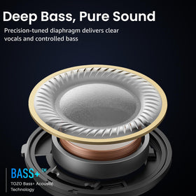 TOZO A1 earbuds immersive-sound with OrigX tuning and balanced mids.