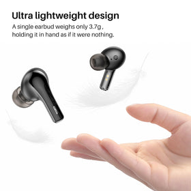 TOZO A2 Mini Earbuds in-ear fit supports active workouts.