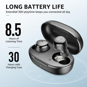 TOZO E1 charging case with USB-C for easy topping up
