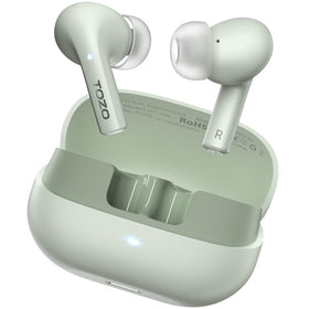 TOZO E2 packaging includes USB-C cable and quick start guide.