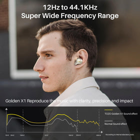 TOZO Golden X1 six microphones for clearer calls