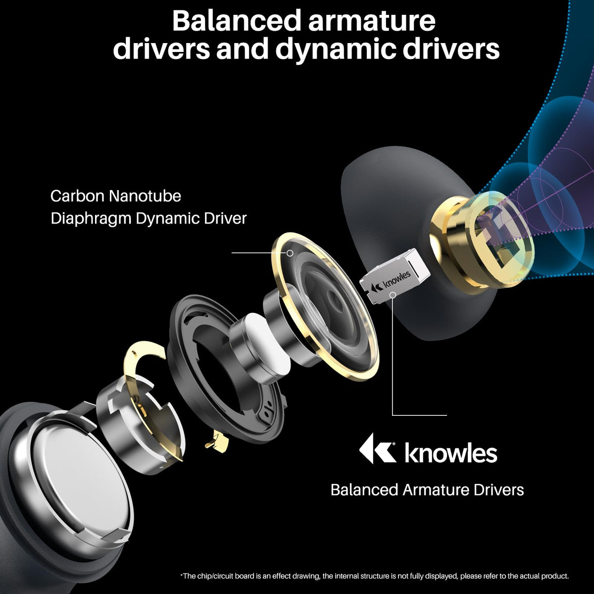 TOZO Golden X1 Bluetooth 5.3 enables quick pairing and stable connection.