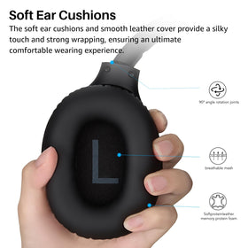 TOZO HA1 folded compactly illustrating easy storage and portability