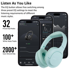 TOZO HA1 size comparison with hand showing compact foldable scale