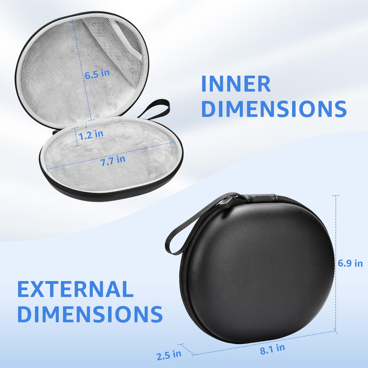 TOZO case compatible with HT3/HT2/HT1 for travel convenience