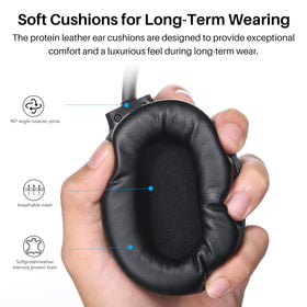 TOZO HT1 included carrying case and cables for travel protection benefit