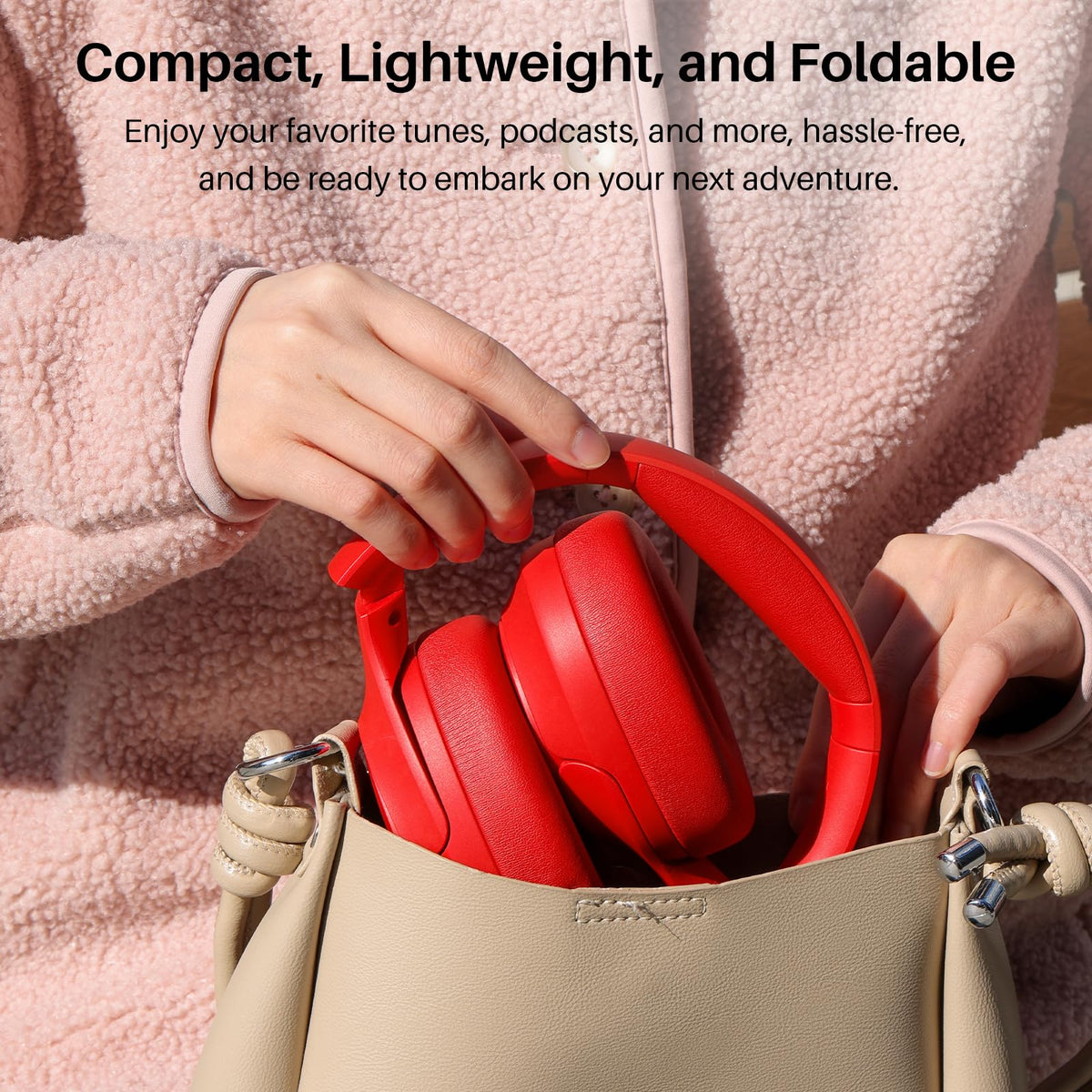 TOZO HT2 box contents with accessories showing ready-to-use setup and portability