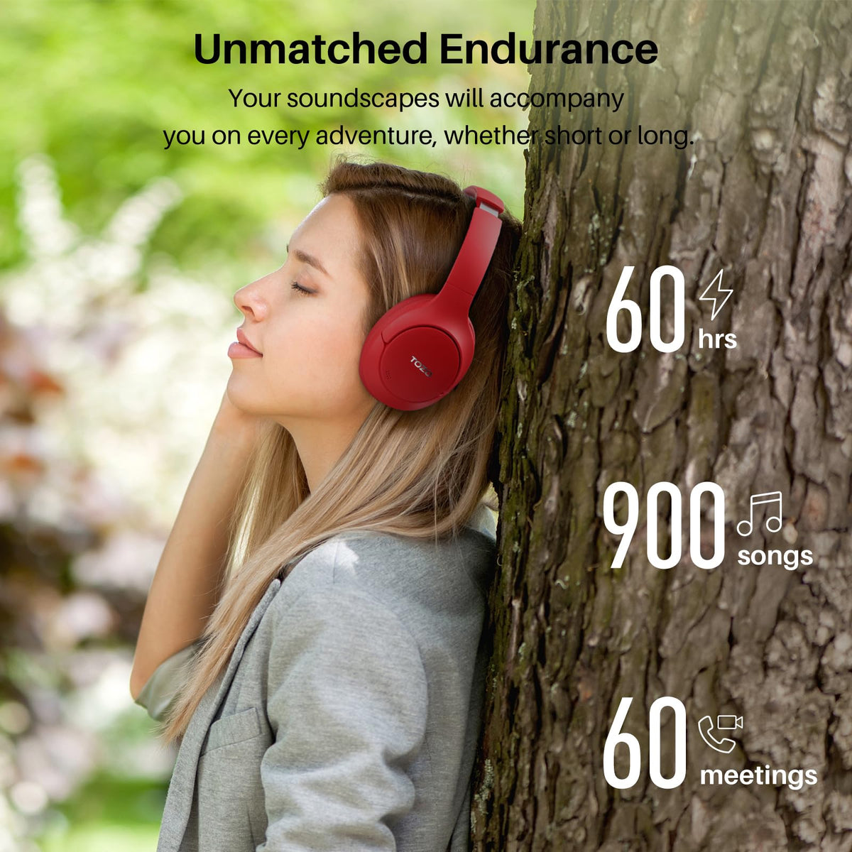 TOZO HT2 companion app equalizer screen for personalized audio