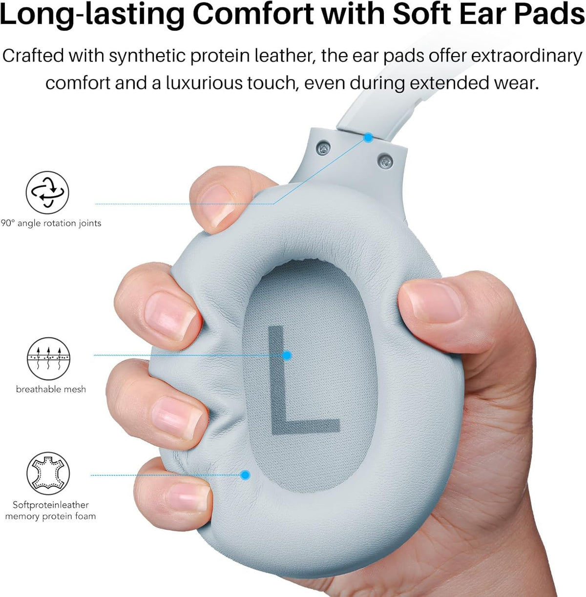 TOZO HT2 connected via 3.5mm cable to device, ensuring uninterrupted wired listening