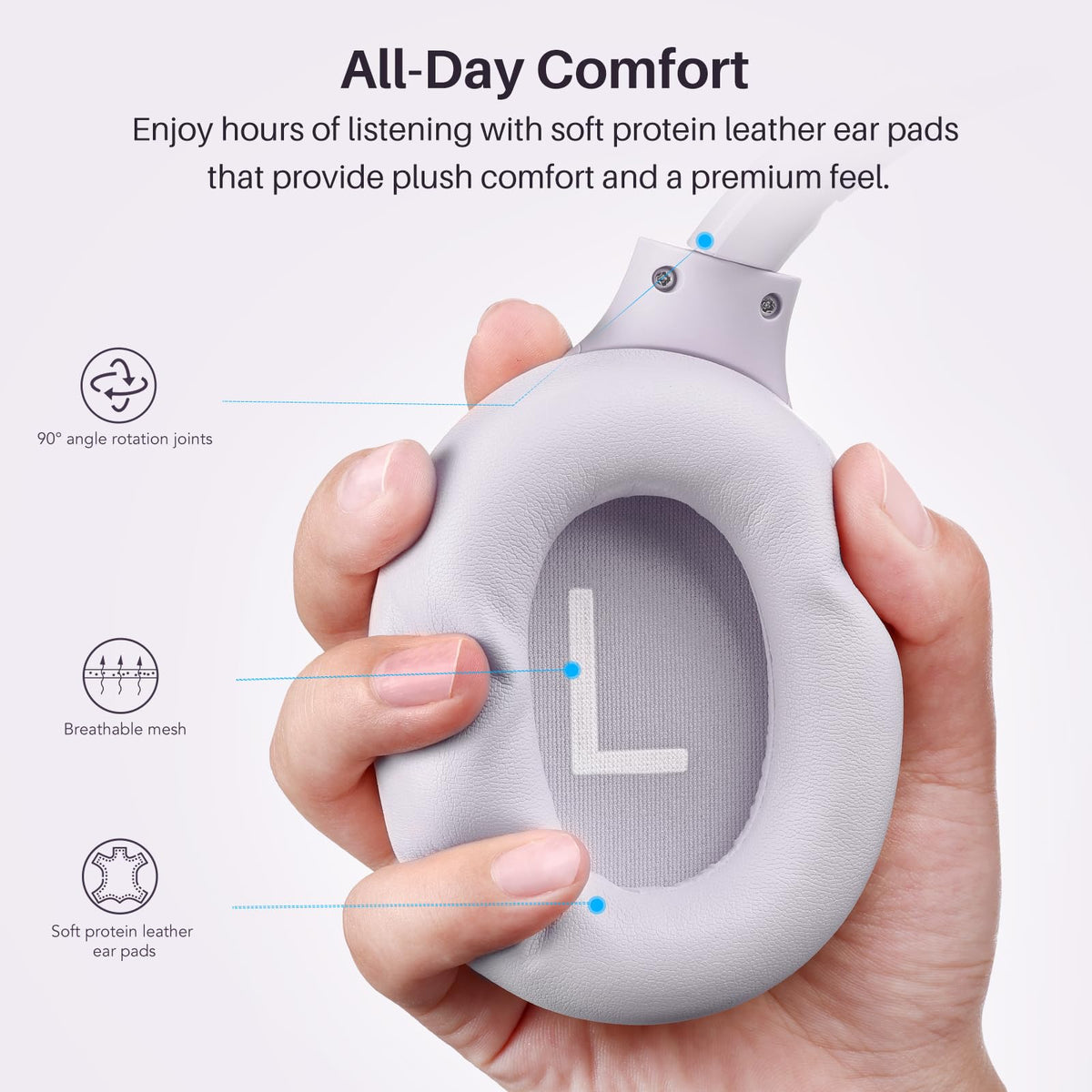 TOZO HT3 folded compact for travel-friendly portability and easy storage