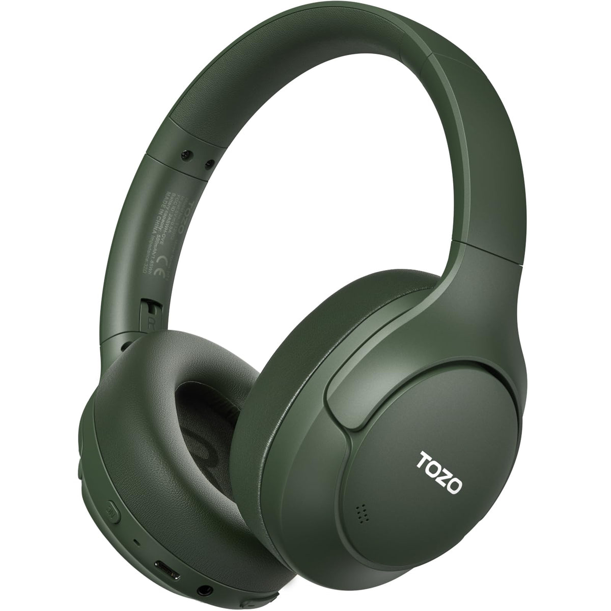 TOZO HT3 front folded view showing compact travel-ready design and portability