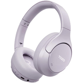 TOZO HT3 front view showing sleek headset and controls for commute comfort