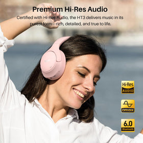 TOZO HT3 low-latency mode keeps audio in sync with video and gaming.