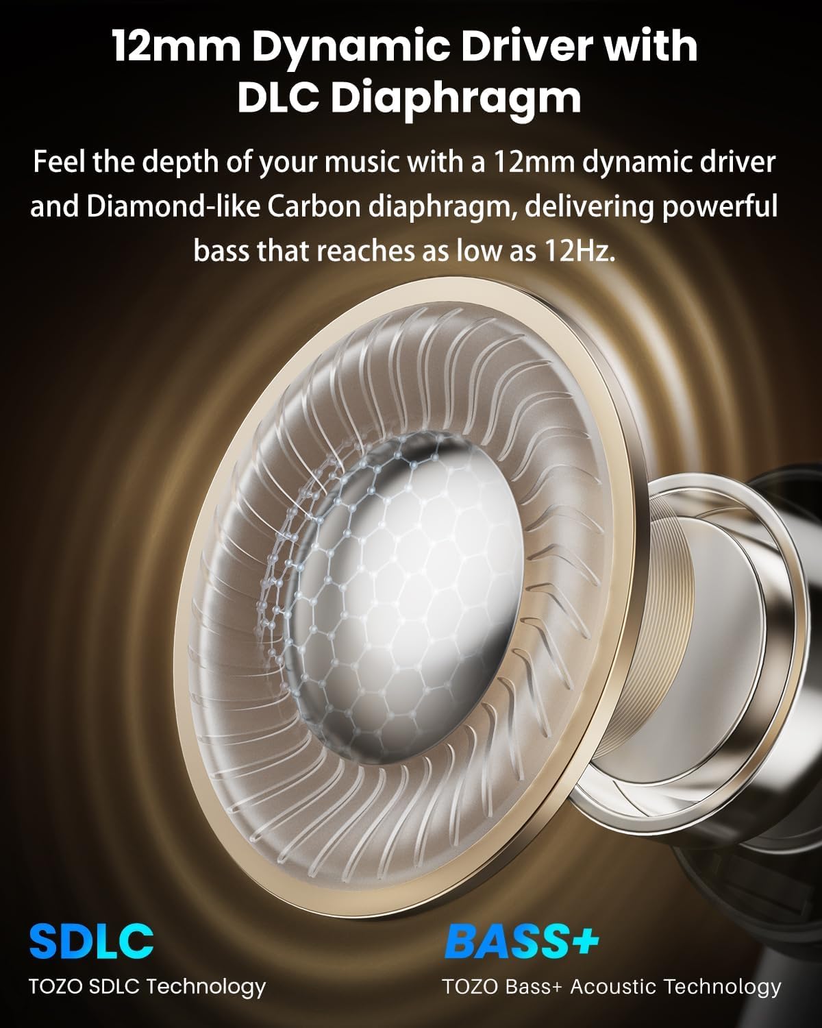 Adaptive ANC up to 52dB with AI noise reduction for clearer calls