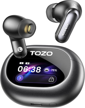 TOZO NC20 Pro earbuds with 12mm driver delivering deep bass for daily listening