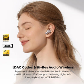 TOZO NC20 Pro earbuds in case ready for travel and charging