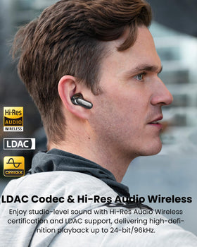 TOZO NC20 Pro LDAC Hi-Res wireless sound detail demonstration