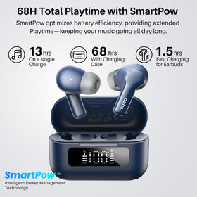TOZO NC3 earbuds worn in ear during commute, delivers comfortable fit