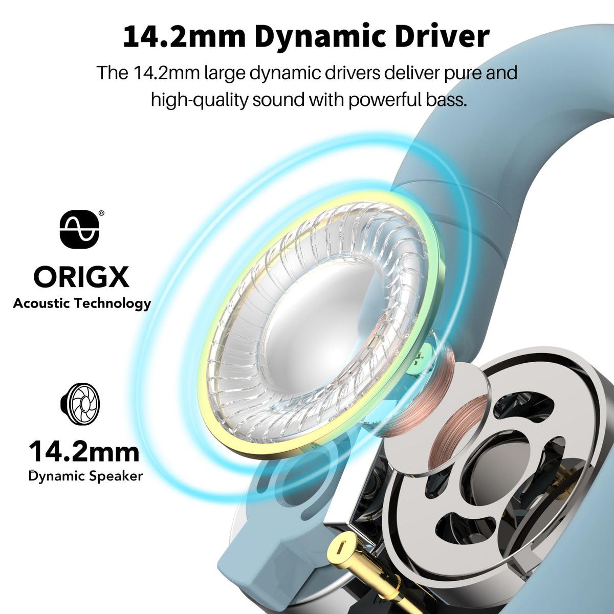 TOZO O2 DSP noise cancellation improves call clarity in busy environments.