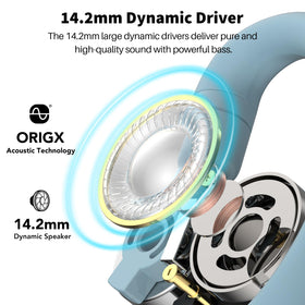 TOZO O2 DSP noise cancellation improves call clarity in busy environments.