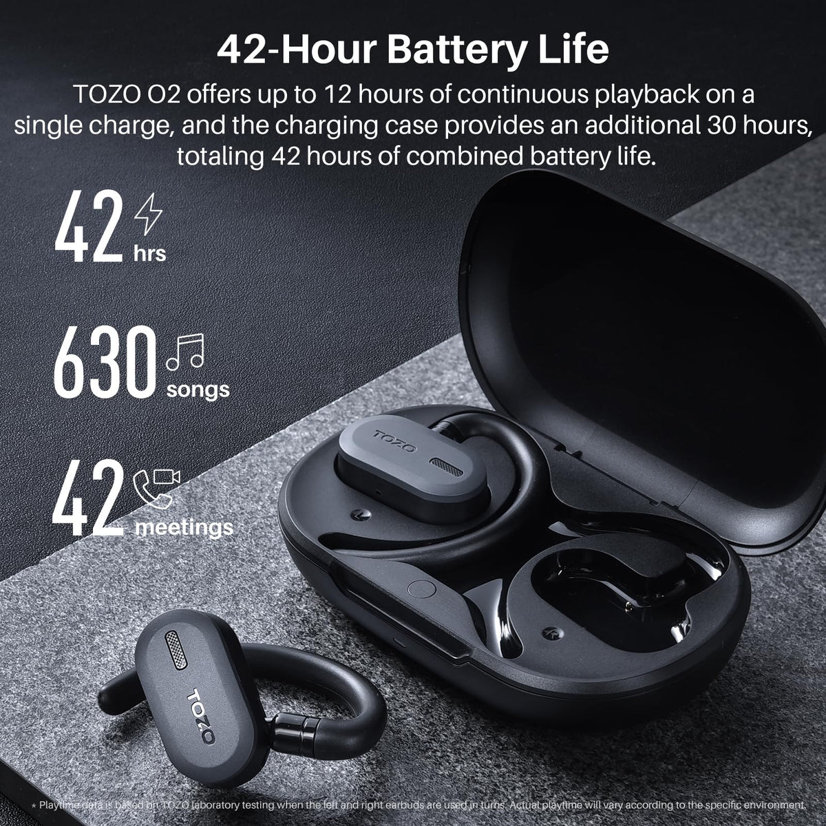TOZO O2 dual-connectivity lets you switch between devices effortlessly.