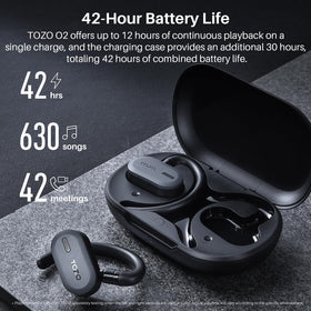 TOZO O2 dual-connectivity lets you switch between devices effortlessly.