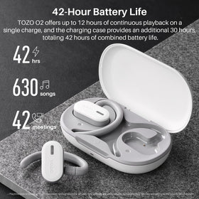 TOZO O2 dual connectivity for easy switch between devices.