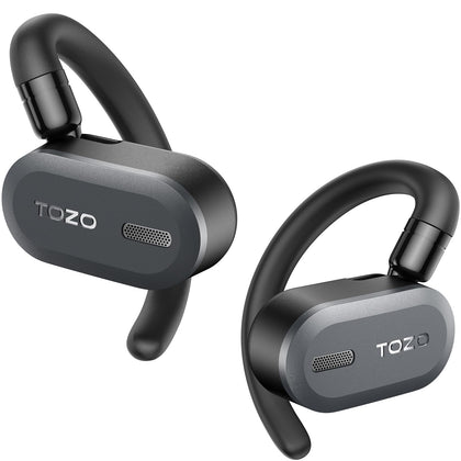TOZO O2 open-ear experience delivers immersive bass and clarity during workouts.