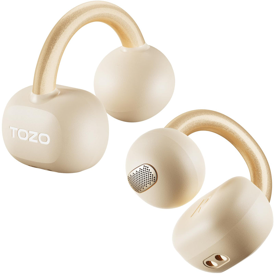 TOZO OpenEarRing front packaging in khaki showing product and benefits
