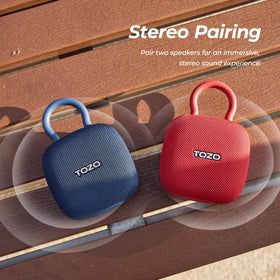 TOZO PE1 portable sound for pool and bathroom use.
