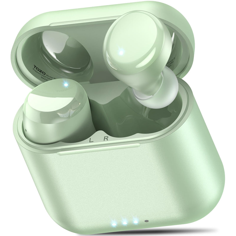 TOZO T6 earbuds with case showcase stereo sound for on-the-go listening