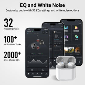 TOZO T6 IPX8 waterproof design withstands sweat and rain
