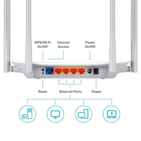 TP‑Link Archer A54 TP‑Link Tether app screen for simple router management