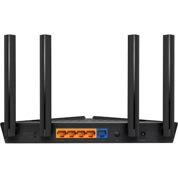 TP-Link Archer AX1450 in living room delivering faster streaming and stable connections