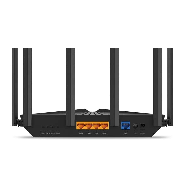 TP‑Link Archer AX4400 rear ports including gigabit LAN and USB 3.0 for fast sharing