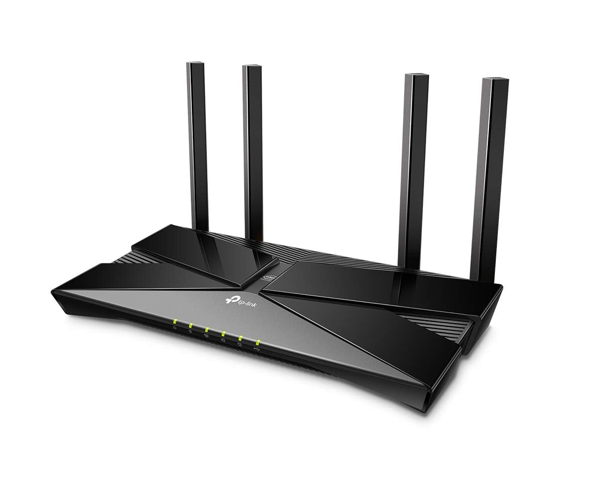 TP-Link Archer AX50 router LED indicators signaling connection status and activity.