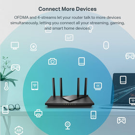 Back panel shows USB 3.0 and Ethernet ports for fast media sharing.