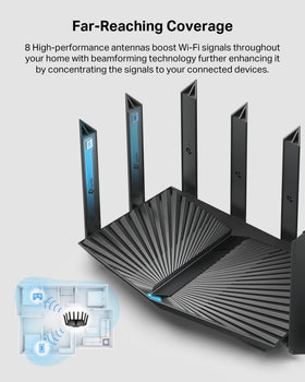 TP-Link Archer AX80 2.5G Ethernet port enables multi-gig wired speeds