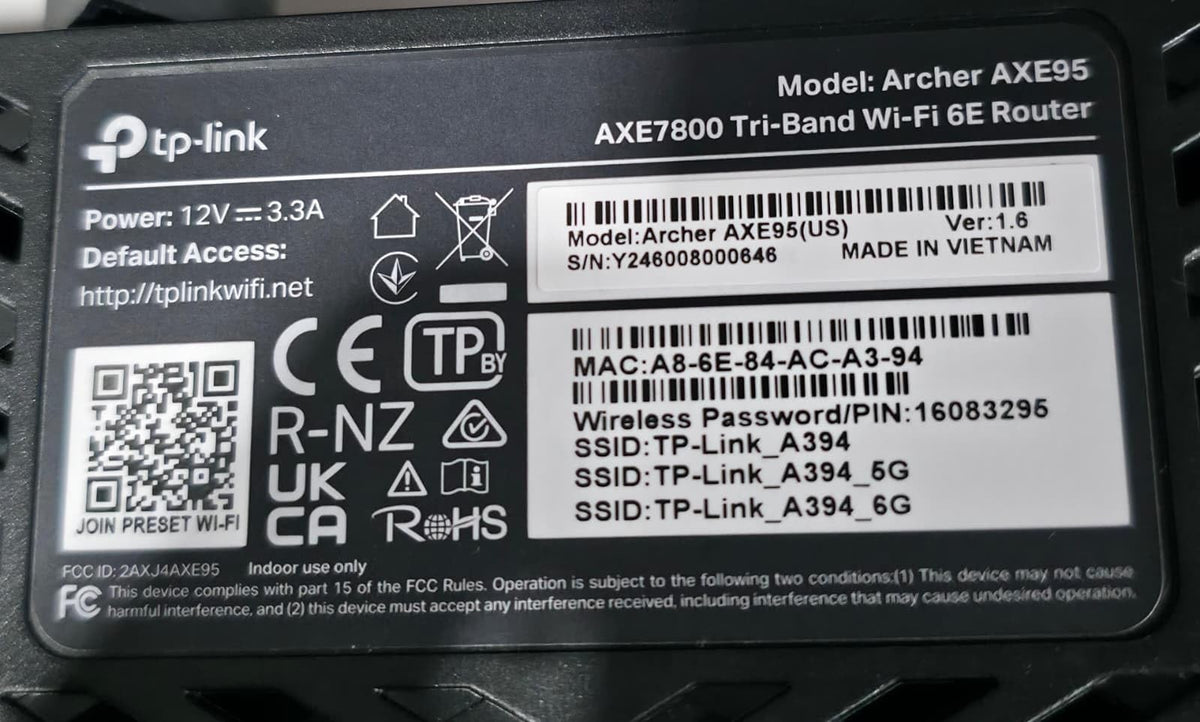 TP-Link Archer AXE7800 on a desk setup ready for fast home networking