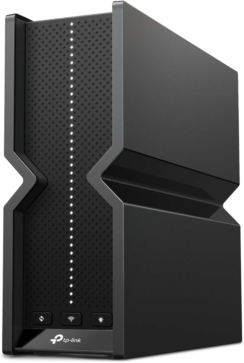 TP-Link Archer BE550 front view highlighting modern router design for fast home Wi‑Fi
