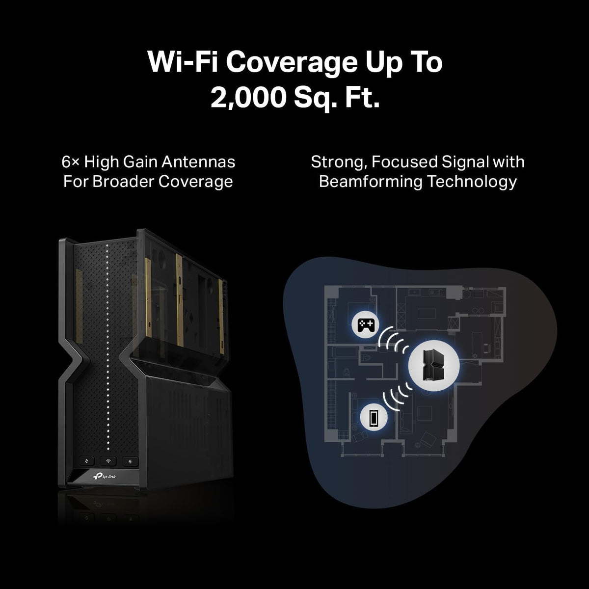 Archer BE550 in a smart home with voice assistant compatibility