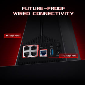 TP-Link Archer GXE75 USB 3.0 for fast network sharing.