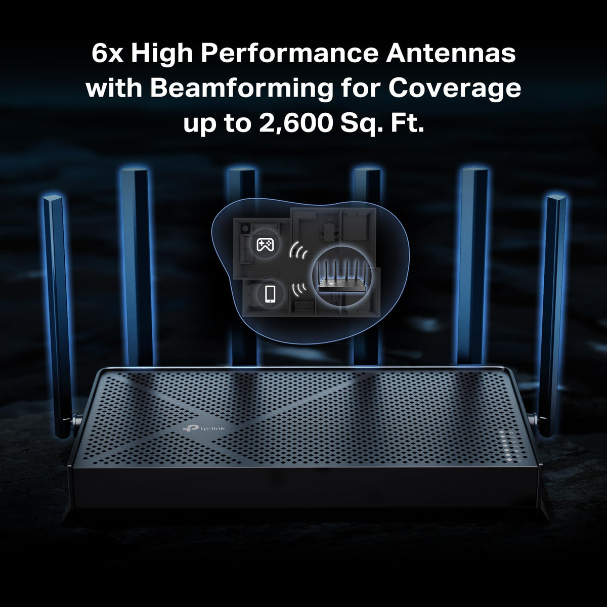 TP-Link BE600 Tether app enables easy network management.