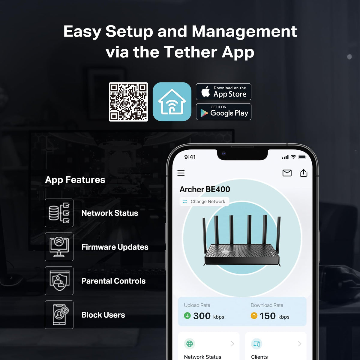 TP-Link BE6500 BE400 EasyMesh compatibility for seamless mesh networking
