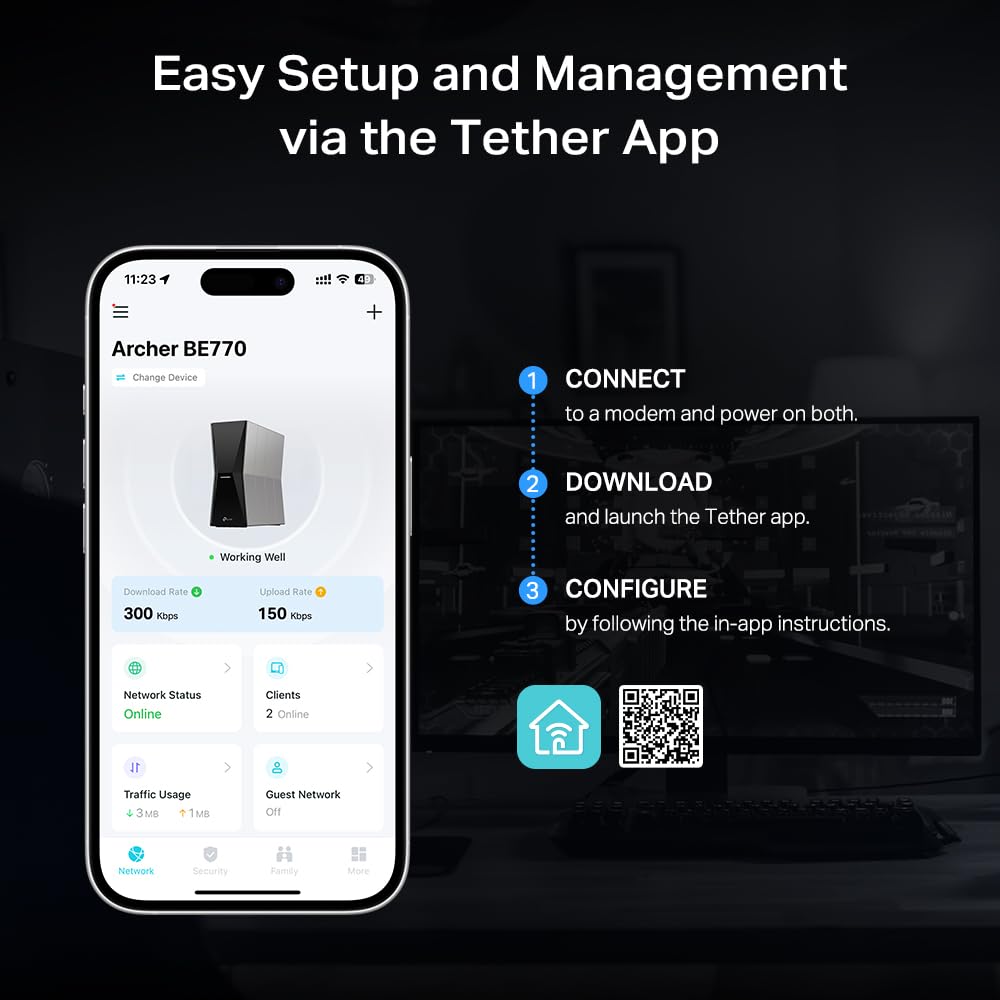 TP-Link Archer BE770 private IoT network secures smart devices