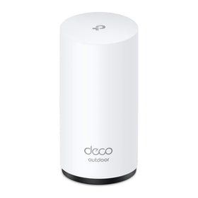 TP-Link Deco 7 Outdoor BE65 front view for outdoor coverage and weatherproof reliability.